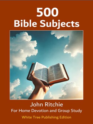cover image of 500 Bible Subjects